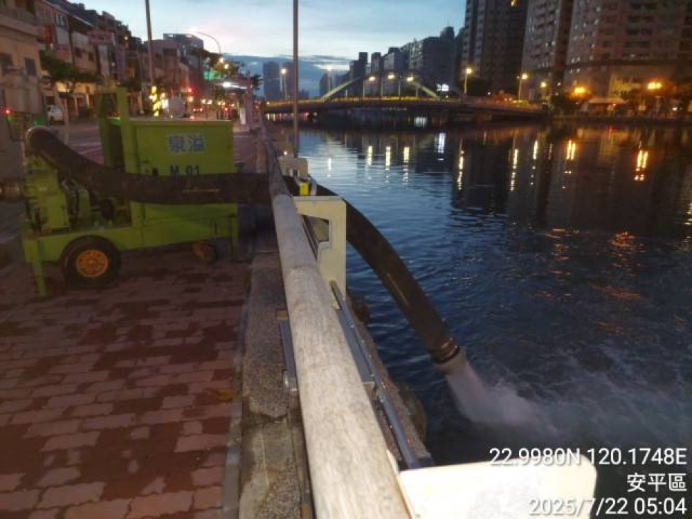臺南水情即時通助力防汛 台南多舉措應對年度大潮
