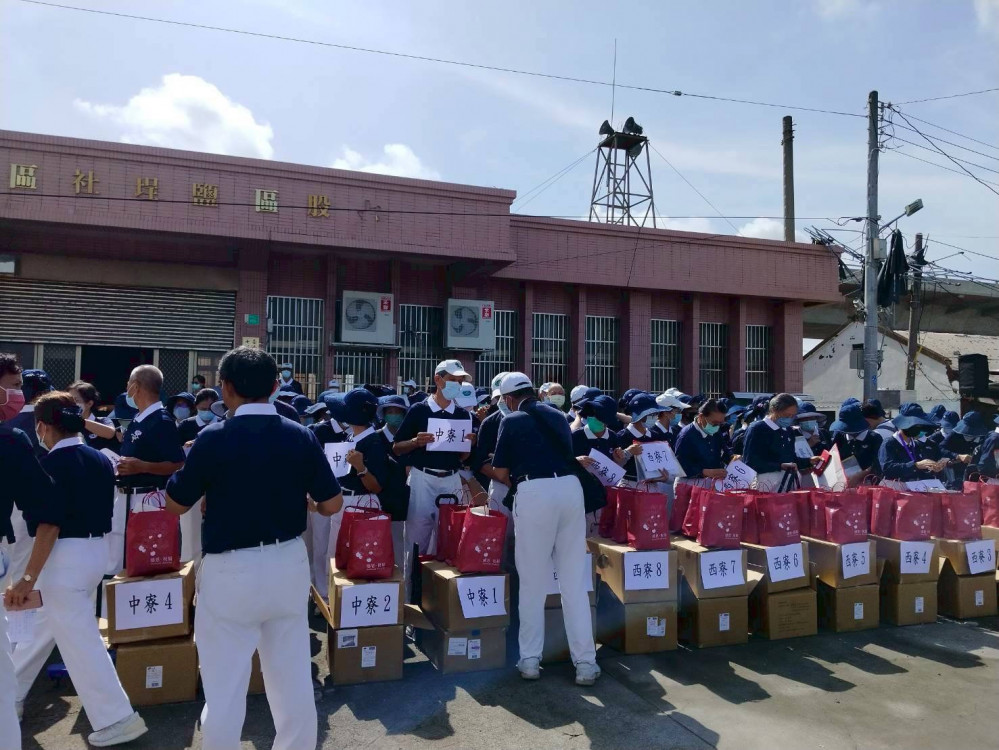 丹娜絲風災後 慈濟動員千名志工投入嘉南重建