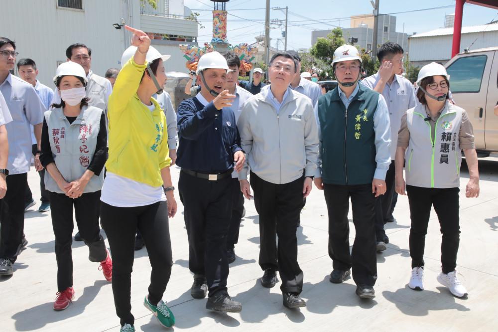 行政院長卓榮泰南下督導台南風災復原 聚焦人力調度與通訊搶修