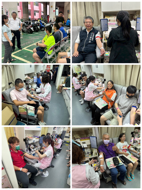  愛心不打烊！中市清潔隊接力捐血做公益