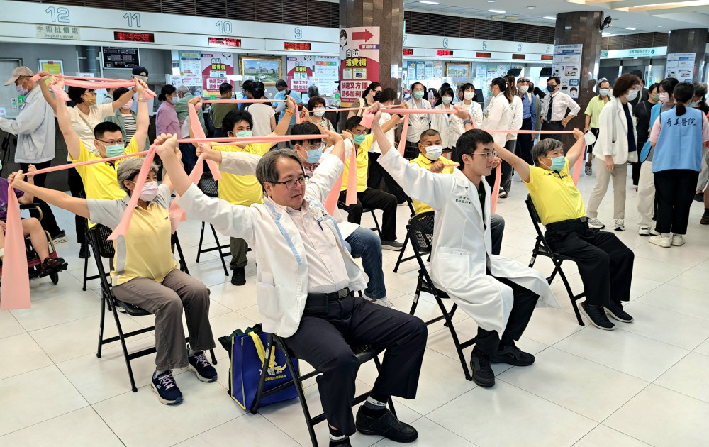 迎父親節 奇美醫辦「運動養肌力」 4大諮詢攤位一次到位