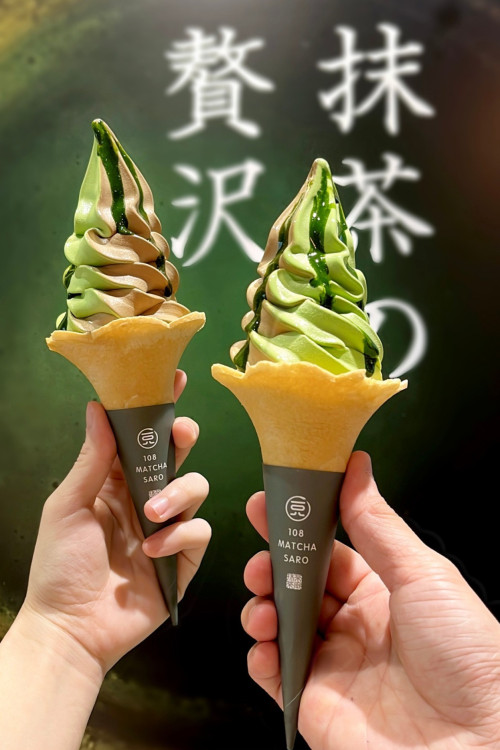 一〇八抹茶茶廊×150年舊來發聯名新品 進駐新光三越台南小北門店