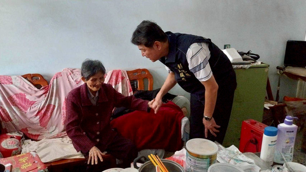 彰化榮服處落實就養驗證訪視 關懷榮民眷日常生活