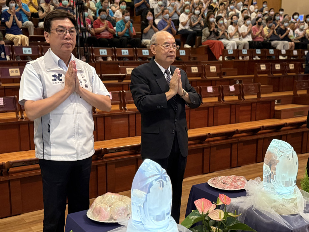 慈濟吉祥祈福活動 劉和然祈求天地人間平安 社會共聚善念