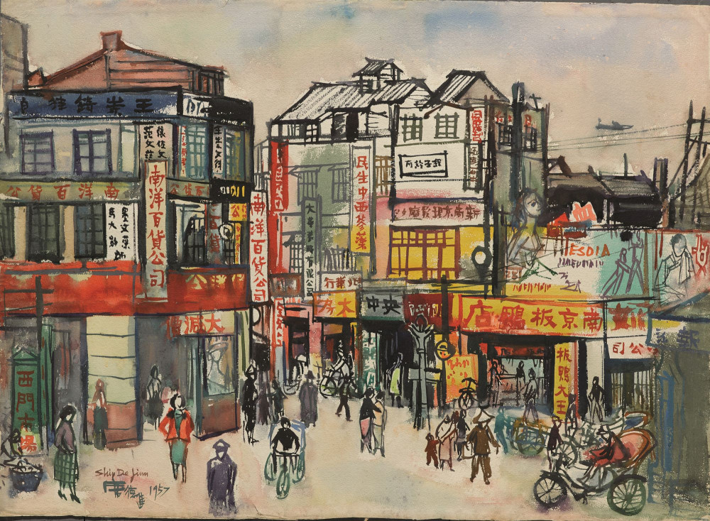 「履痕深烙：席德進早期的生命和藝術軌跡，1943-1966」國美館展出  探索藝術家生命足跡與創作