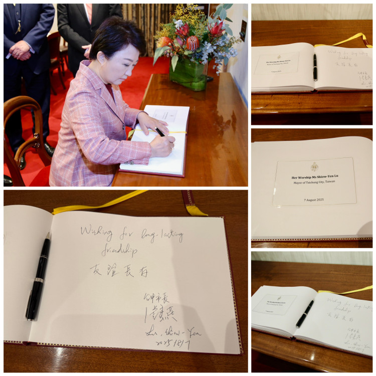 台灣是「冬天的朋友」！盧秀燕率團拜訪新南威爾斯 新州議會大讚台灣情誼