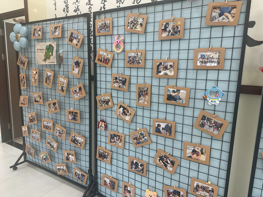 認養人與學童金門相見歡 同步獺進家扶充滿愛成果展