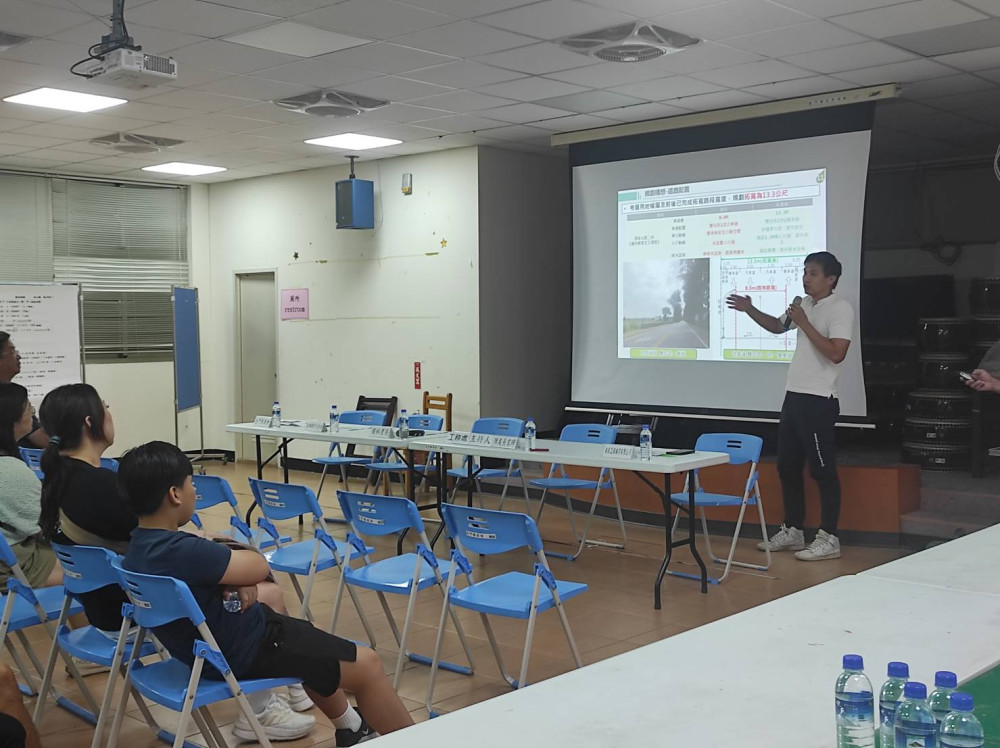 金門加速環島北路二段拓寬工程說明 縣府傾聽各方需求與建議