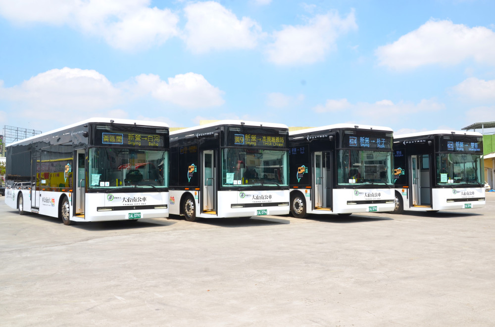 台南新添 10 輛電動公車 8/23 先投 4 輛 9 月底全數上線
