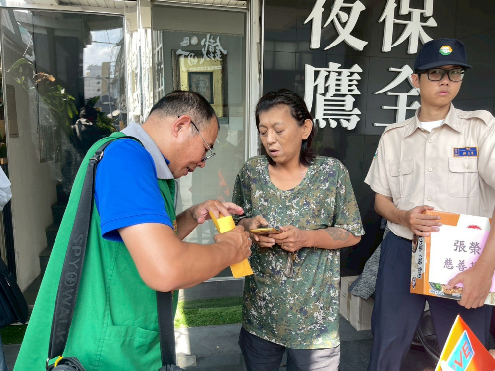 雲林榮服處連結張榮發慈善基金會 關懷榮民眷傳遞溫暖