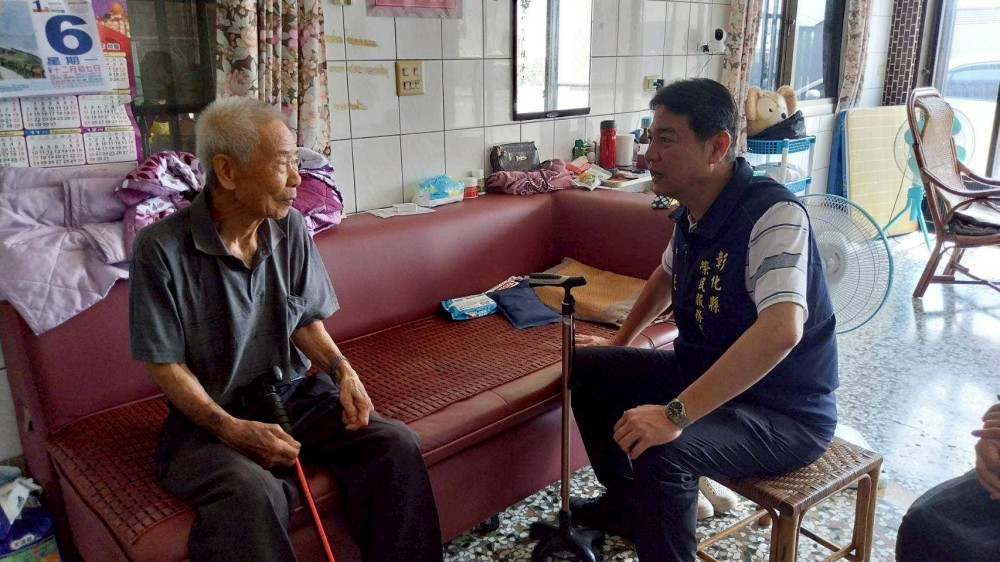 彰化榮服處落實就養驗證訪視 關懷榮民眷日常生活