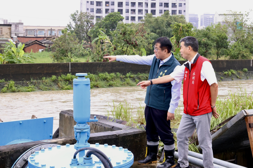 臺南強降雨後積水漸退 市府持續關注防災