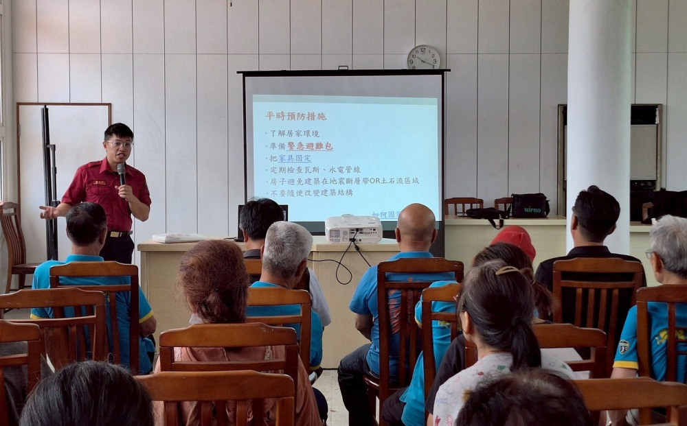 新北市民政局舉辦地震防災演練 協助宗教團體建立正確防震觀念