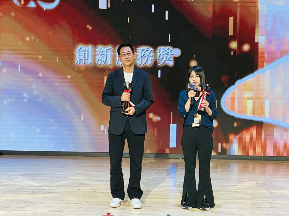金視獎出爐 中嘉寬頻雙子星榮獲「創新服務獎」