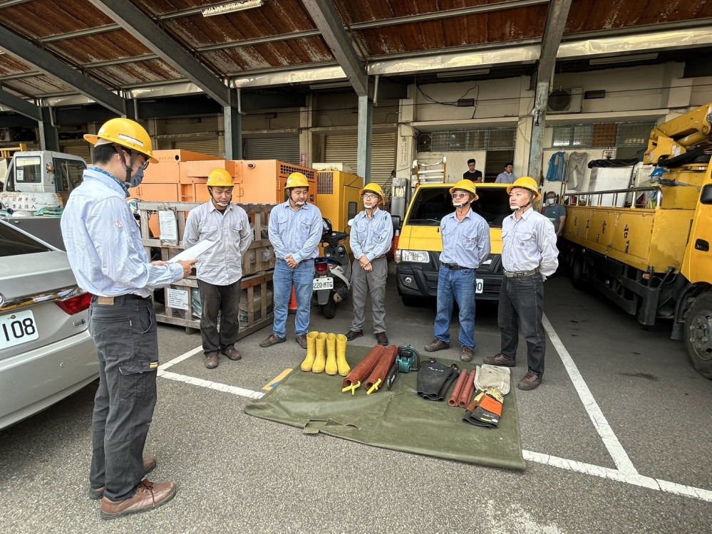 台電新竹區處全力戒備楊柳颱風來襲　籲民眾多利用網路通報查詢停復電