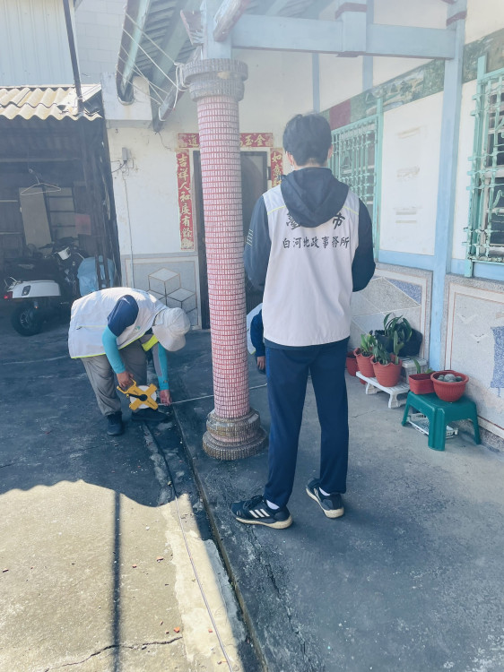 丹娜絲颱風災後重建 臺南地政局跨所支援勘測審核