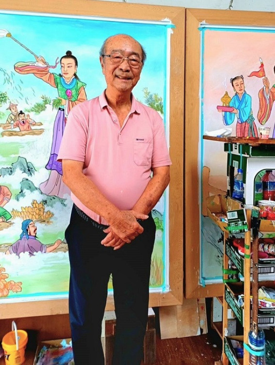 臺南「奇人帶路」介紹彩繪大師潘岳雄 傳承府城藝術風華