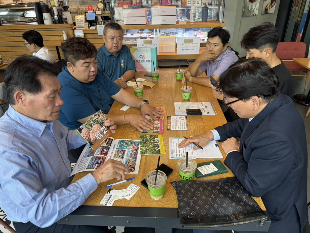 臺南體育局釜山展開運動交流 推棒球、馬拉松兼銷農特產