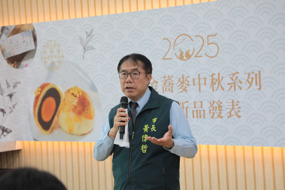 台南黃金蕎麥中秋禮盒亮相 市長呼籲支持在地節水農產