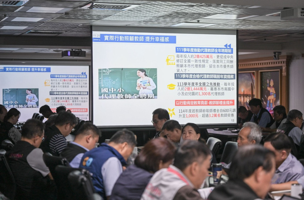 桃市府多面向提升教師職場幸福感 張善政：持續投入教育資源
