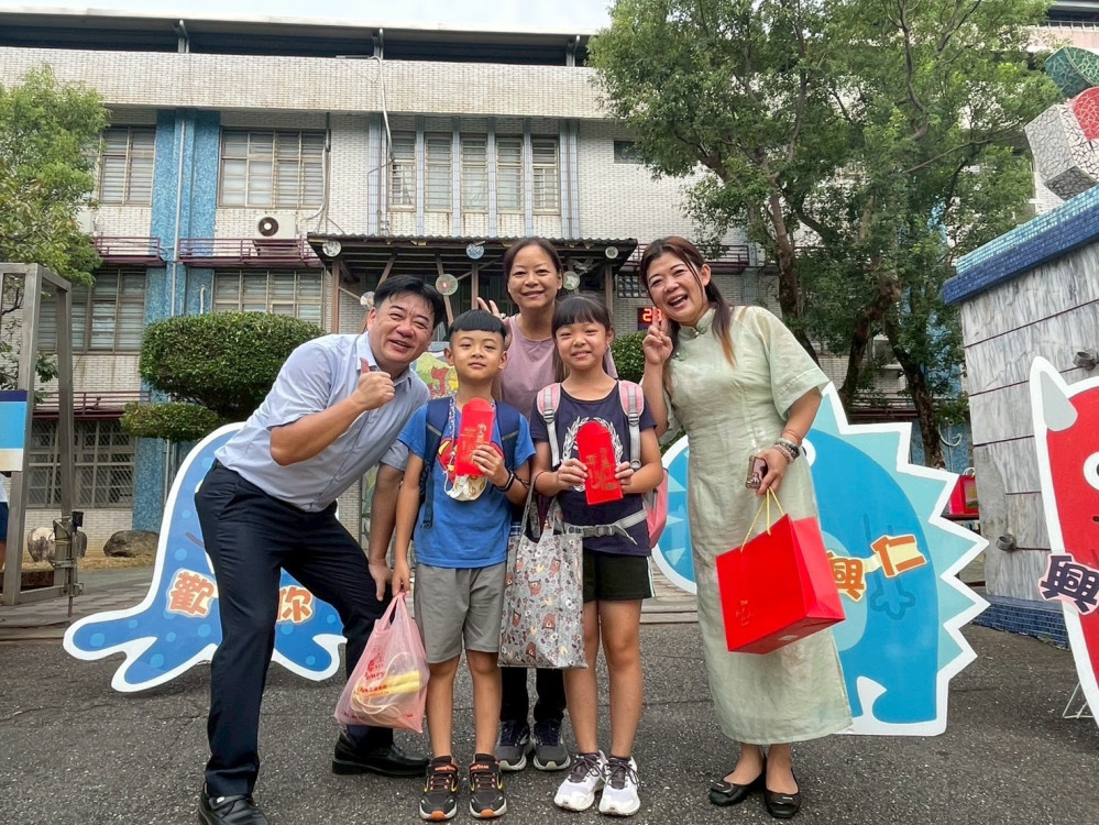 開學有聲 幸福上場！興仁國小迎新儀式感滿滿「平安許願包」開啟新學期！