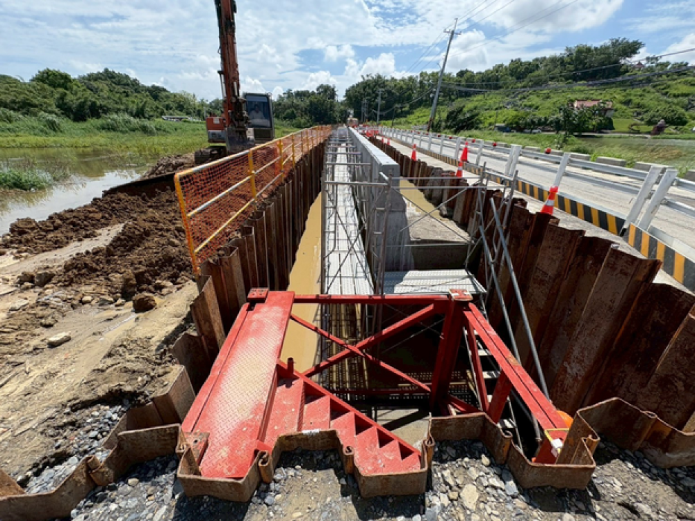 臺南砲校遷建道路工程奪金安獎 115 年完工便民