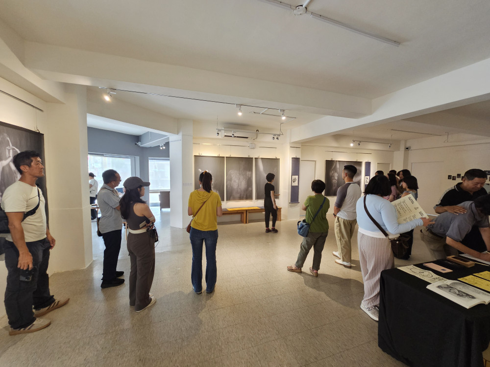 《字》人體書法攝影展9/6起高雄藝術空間展出