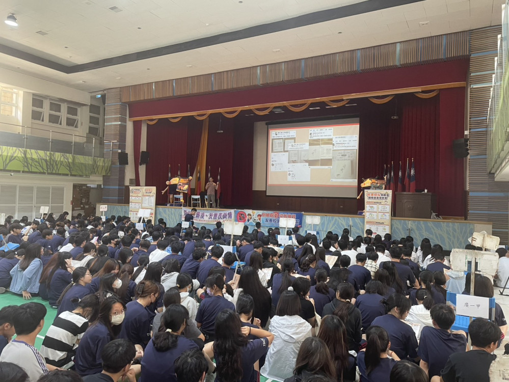 台南市勞工局前進南高商 宣導學子打工防騙