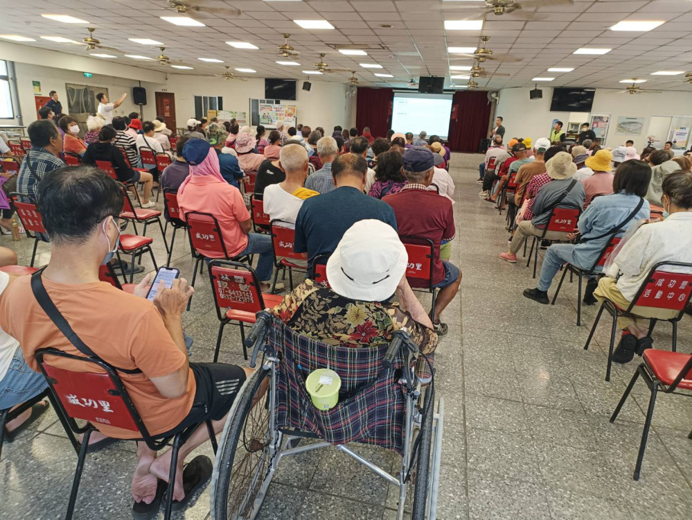 台南北外環東工區公聽會引民怨 民眾質疑溝通不足呼籲工程停擺