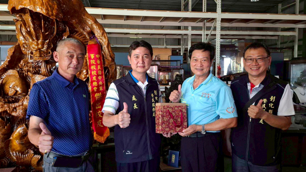 彰化榮服處拜會退軍社團 宣導輔導會2新措施