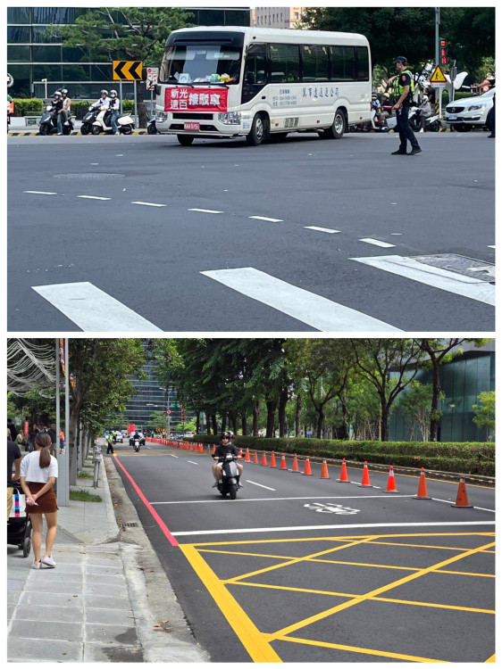 新光三越復業首日 交通大致順暢 市府多管齊下維持秩序