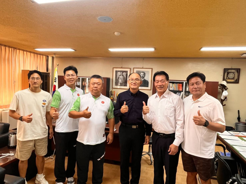 台南體育局赴韓推國際體育交流 多項合作達成共識