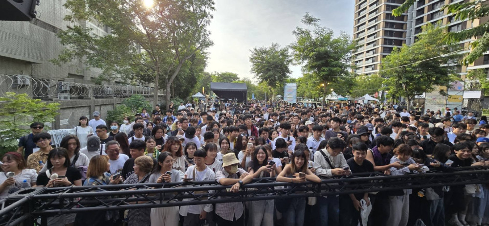 清景麟集團打造文化綠地　台南崇賢公園化身城市藝術現場