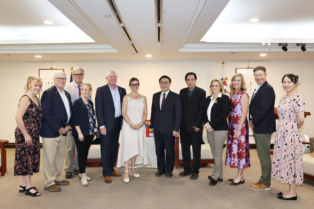 美國中西部議會領袖團首訪台南！黃偉哲接待，聚焦農業半導體交流