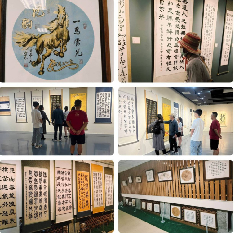 白髮吟書香~吳福山書法展 瀛書藝國旗歌迎光輝十月