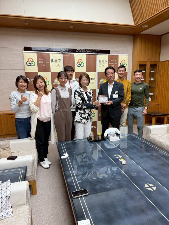 臺南與日本小松市以馬拉松推體育交流 選手創佳績
