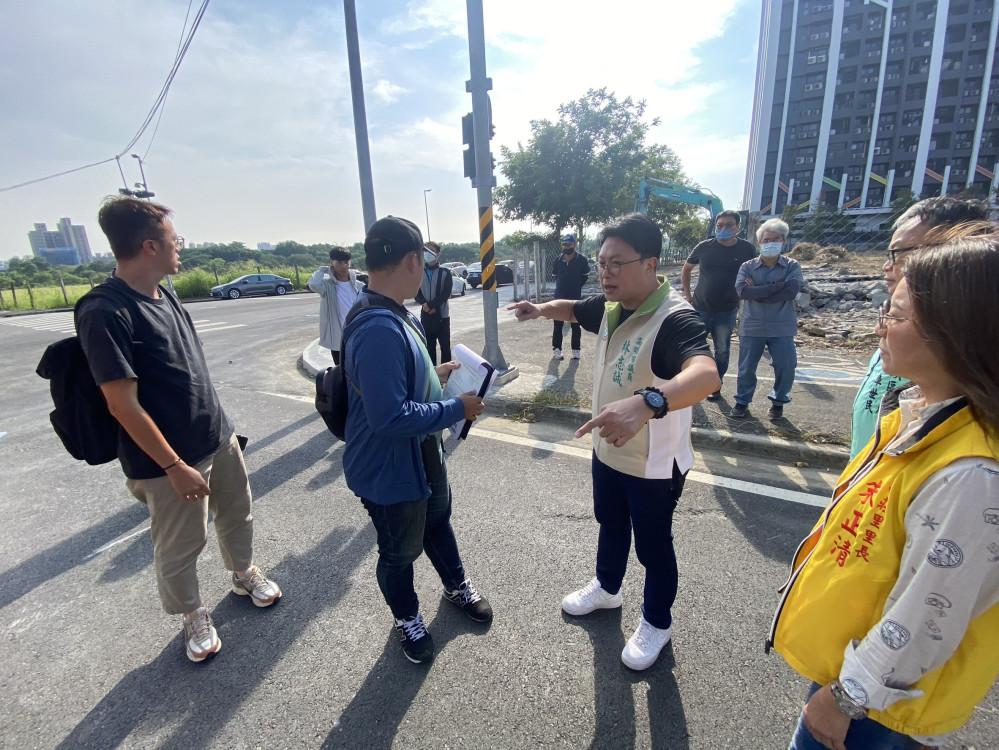議員林志誠成功爭取！橋新一路與成功南路安全島開設即將通車