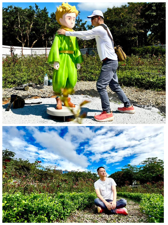 東海大學誕生小王子玫瑰花園  校友黃騰輝2萬玫瑰獻禮母校 東海大學誕生小王子玫瑰花園  校友黃騰輝2萬玫瑰獻禮母校