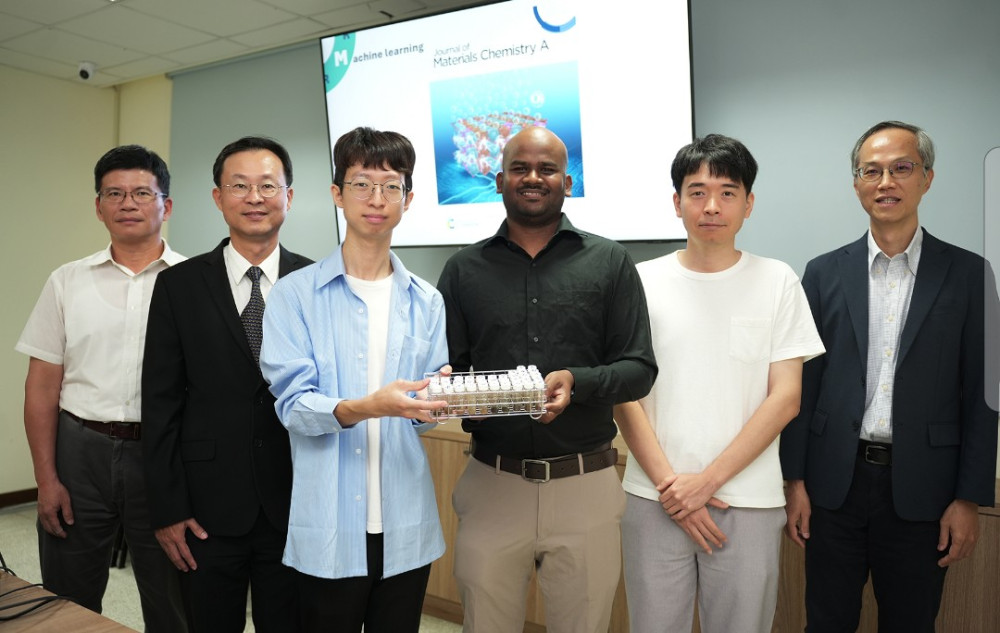 興大團隊以人工智慧推動氫能源研究　成果登上國際頂尖期刊《Journal of Materials Chemistry A》