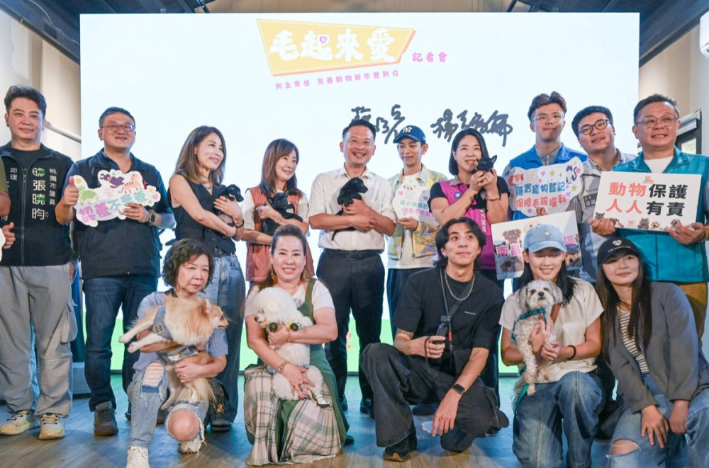 毛起來愛 × 人寵共融　蘇俊賓力倡毛孩全生命週期照護