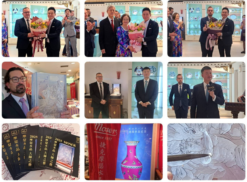 摩瑟水晶大師之藝 ―雕刻古典琢磨現代特展10/13臺南登場