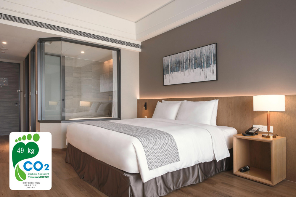 雲嘉南首家碳足跡標籤旅宿業 禧榕軒大飯店永續觀光再創新里程
