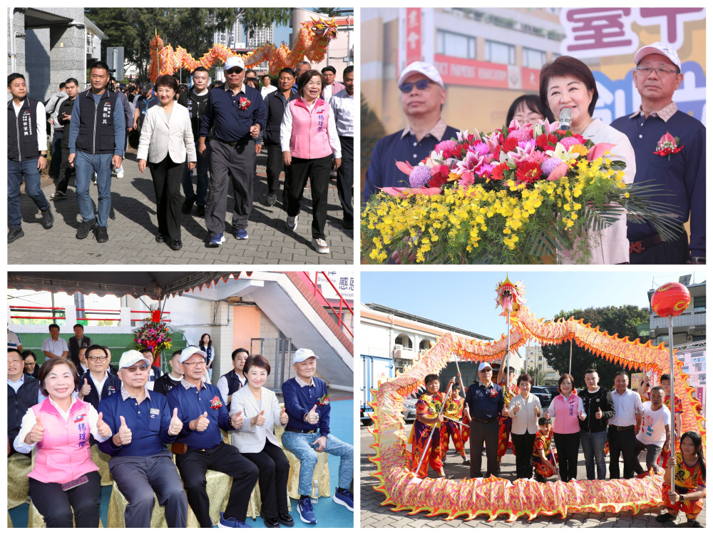 大里區農會慶105週年 捐贈市府復康巴士   盧秀燕感謝優秀團隊造福鄉里