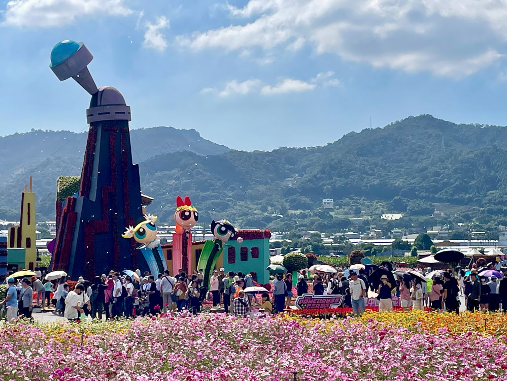 鳳凰颱風過後人潮爆發！台中國際花毯節突破百萬參觀人次   農特產品銷售飆破1500萬元