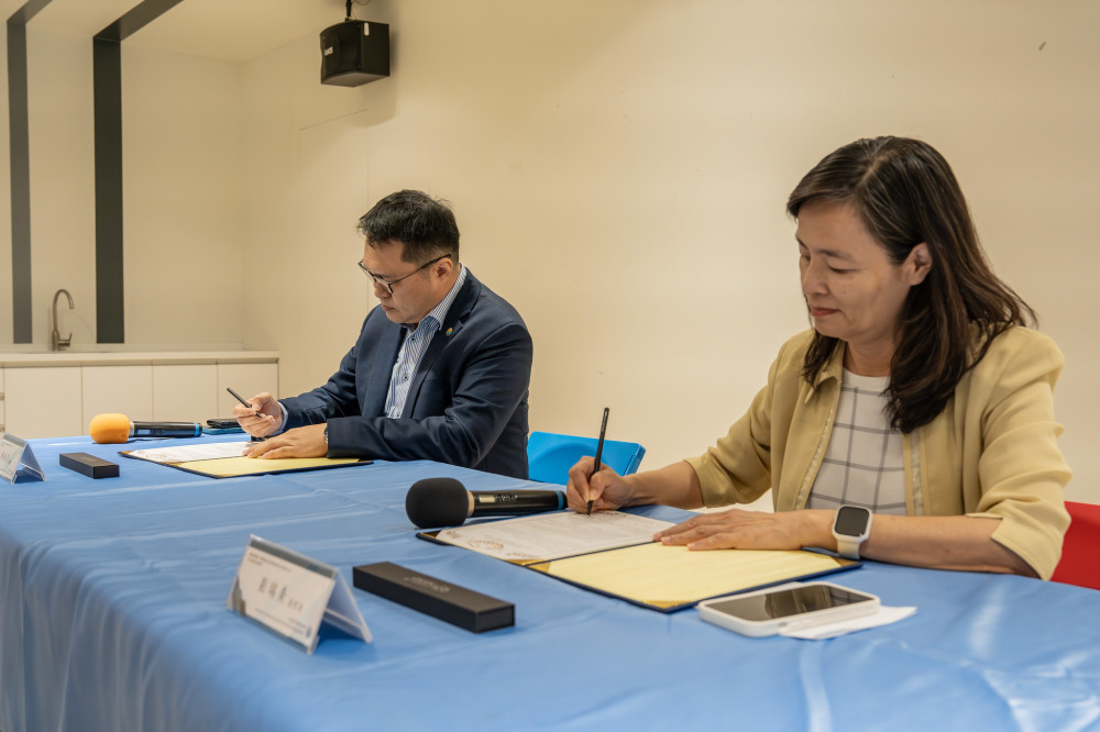 嘉藥環境永續暨休閒學院與南紡簽署MOU