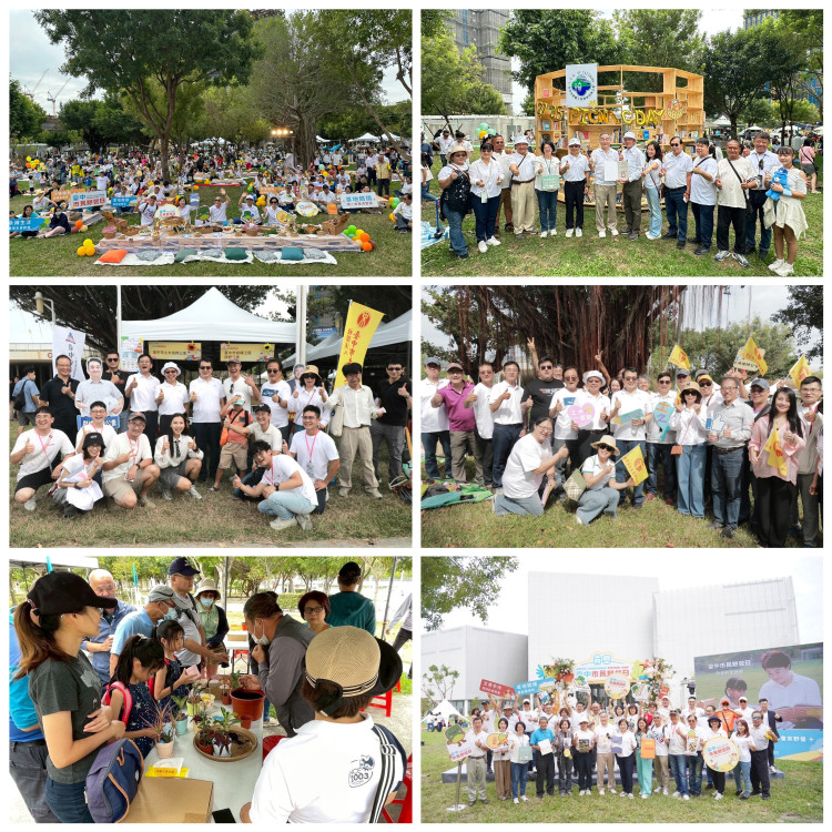 突破26萬人潮再創新紀錄！台中市民野餐日全市29區熱情響應  共度草地閱讀時光