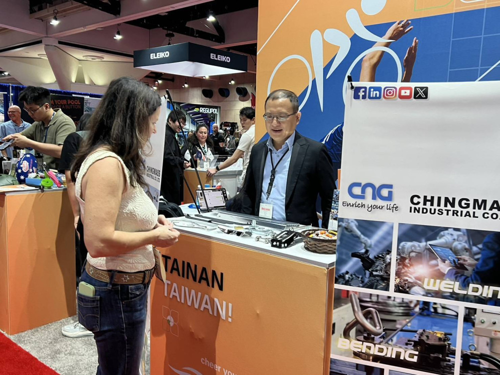 臺南市政府攜手廠商前進2025聖地牙哥體育用品及健身器材展
