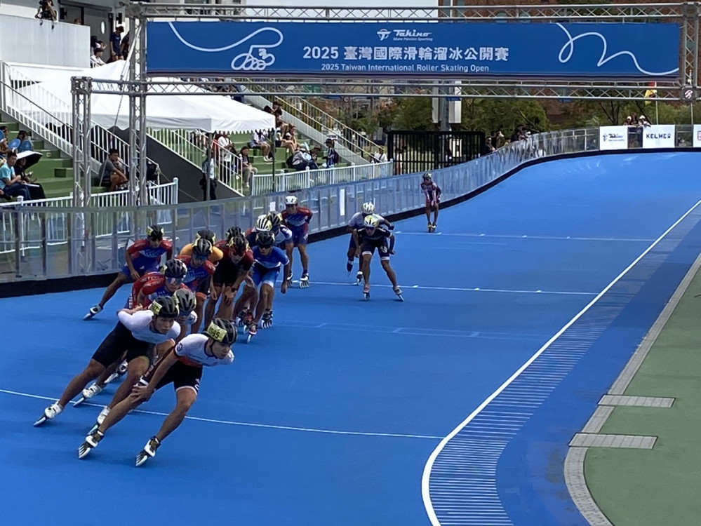 2025 臺灣國際滑輪溜冰公開賽登場 17 國菁英齊聚臺南永大溜冰場