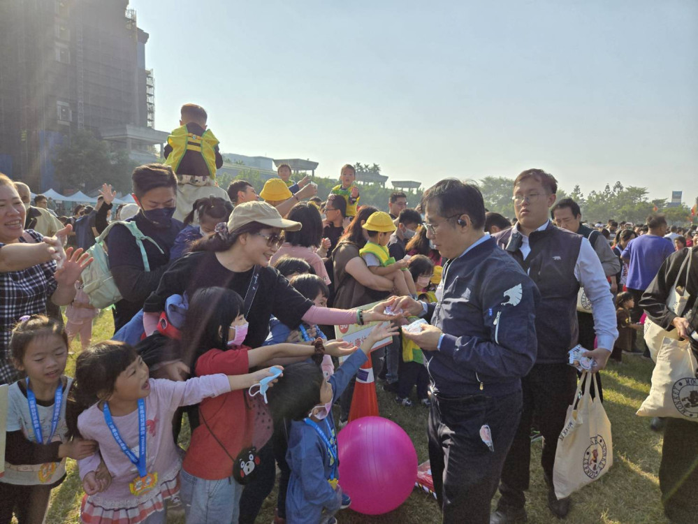親子同樂！台南幼兒運動會登場 黃偉哲：運動是最好的成長禮物