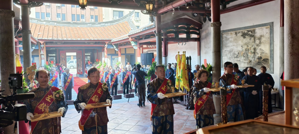 臺南陳氏宗親會 50 週年 陳德聚堂 360 年雙慶 古禮祭祖凝聚海內外宗親